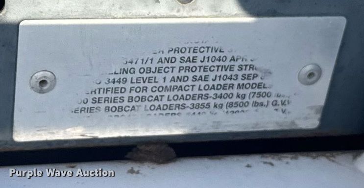 image for item ER2137 1995 Bobcat 773 skid steer loader