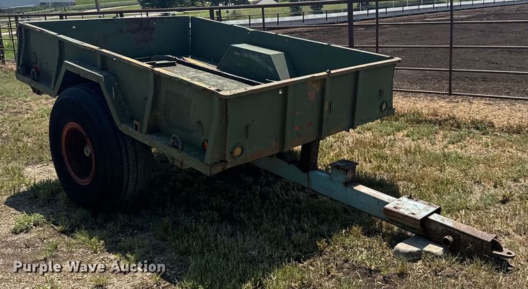 image for item ER2163 Shop built utility trailer