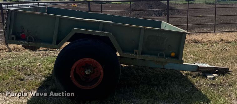 image for item ER2163 Shop built utility trailer