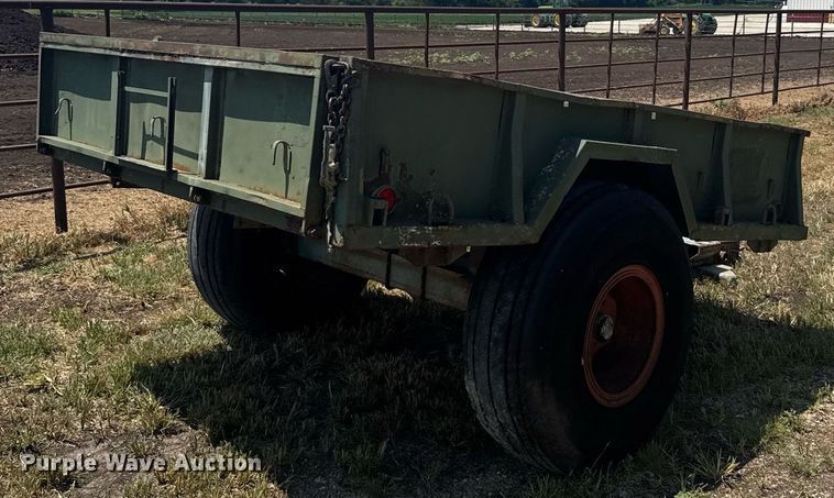 image for item ER2163 Shop built utility trailer
