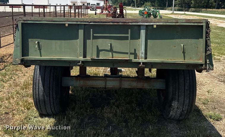 image for item ER2163 Shop built utility trailer