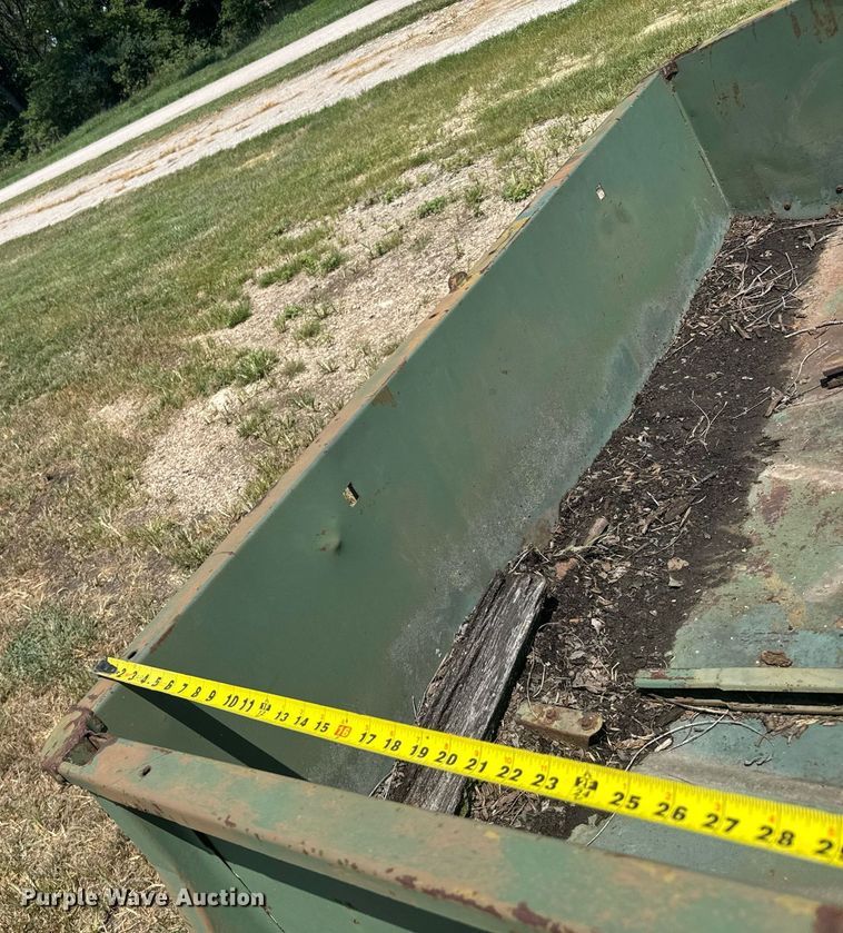 image for item ER2163 Shop built utility trailer