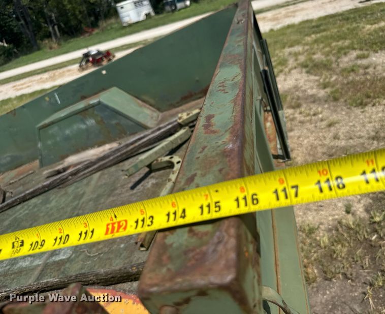 image for item ER2163 Shop built utility trailer