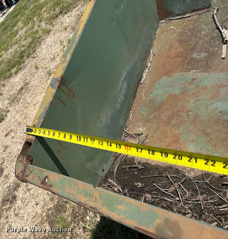 image for item ER2163 Shop built utility trailer