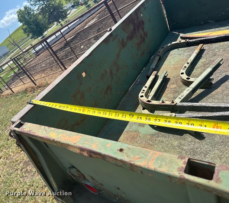image for item ER2163 Shop built utility trailer