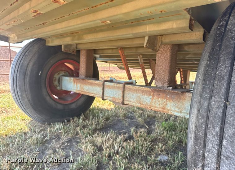 image for item ER2163 Shop built utility trailer