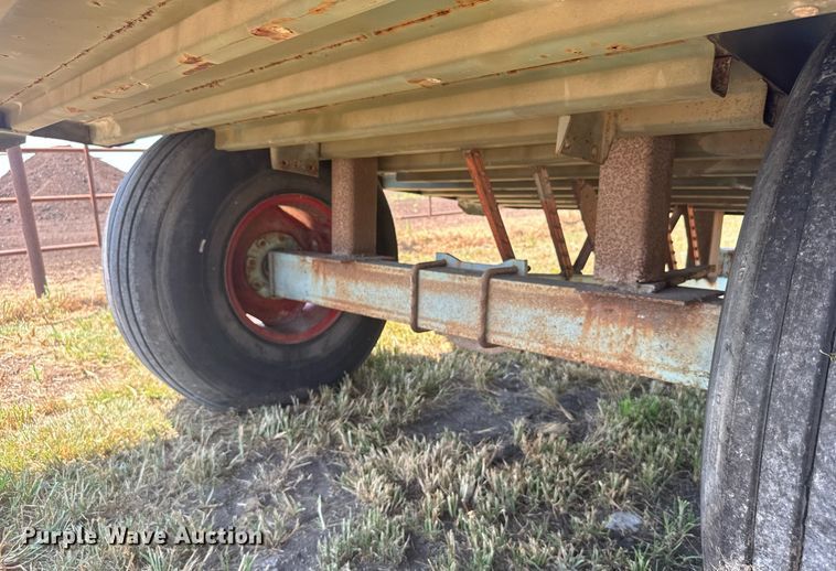 image for item ER2163 Shop built utility trailer