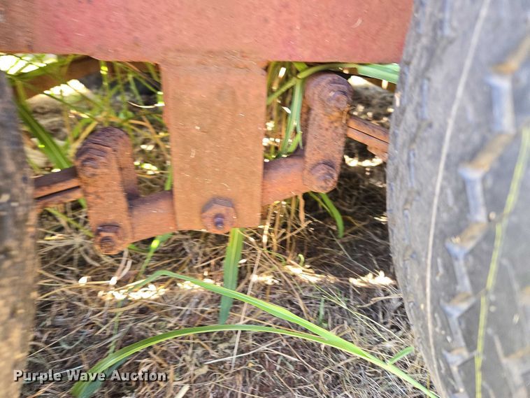 image for item EU3520 Shop built livestock trailer