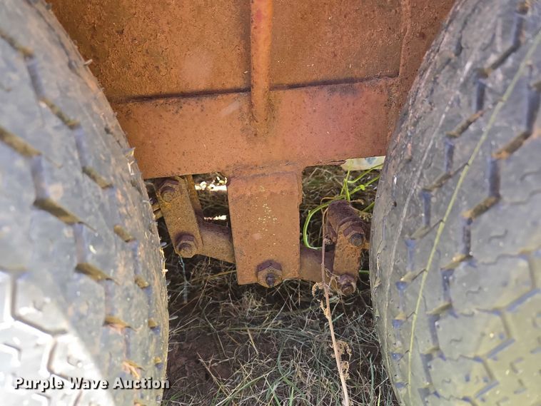 image for item EU3520 Shop built livestock trailer