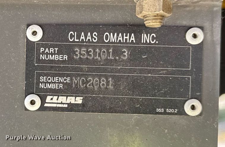 image for item YA0735 2011 Claas 730 Lexion combine