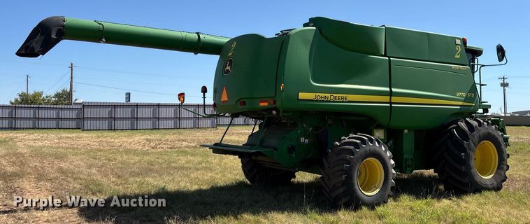image for item YA0779 2010 John Deere 9770STS combine