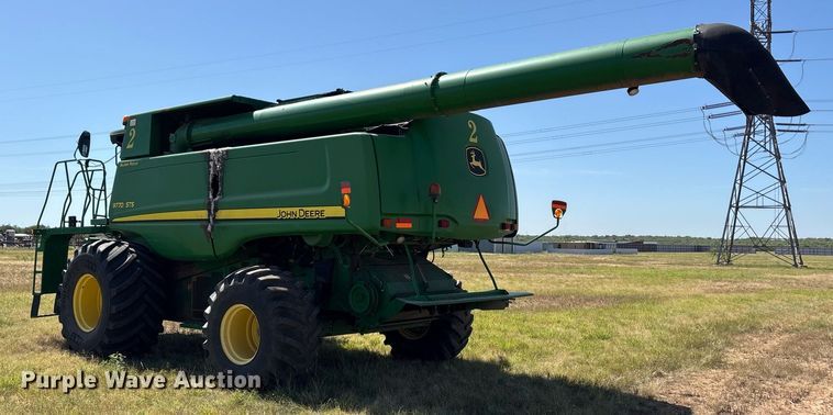 image for item YA0779 2010 John Deere 9770STS combine