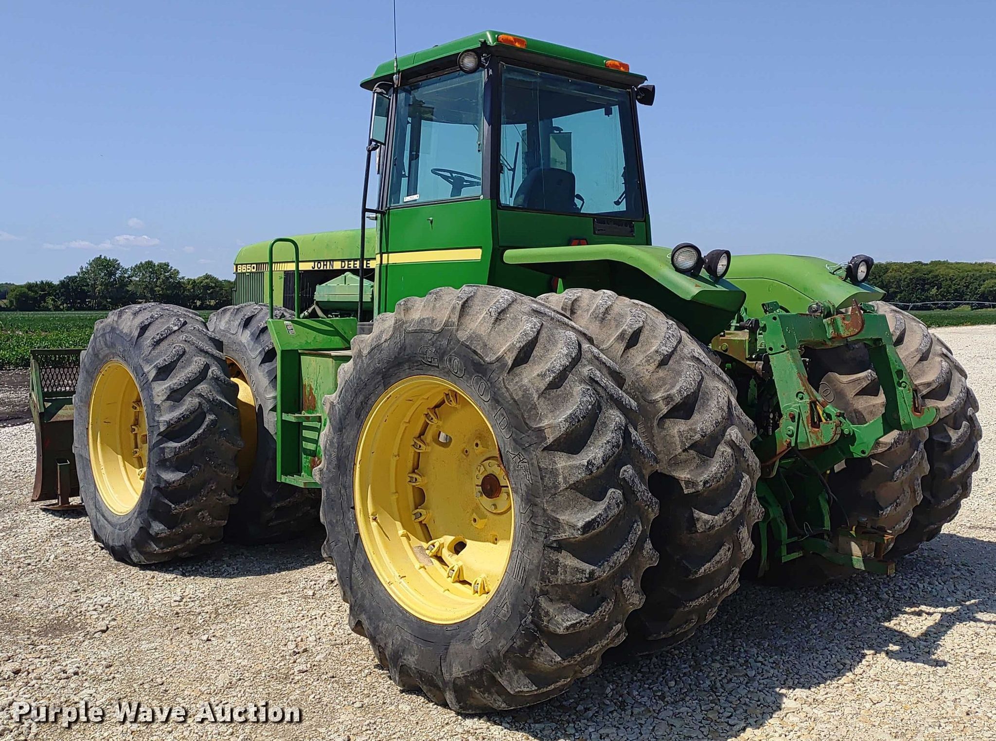 1985 John Deere 8650 4WD tractor in Wamego, KS | Item ER2158