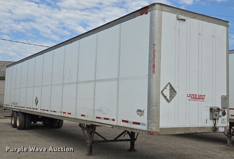 image for item DF8599 2007 Wabash DVCVHPC dry van trailer