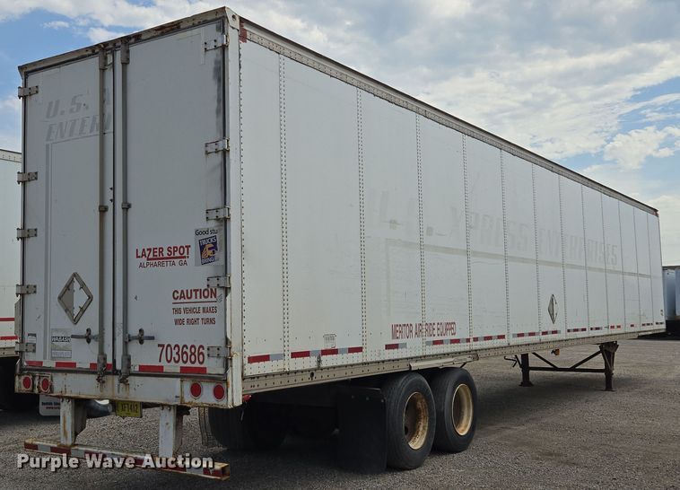 image for item DF8599 2007 Wabash DVCVHPC dry van trailer