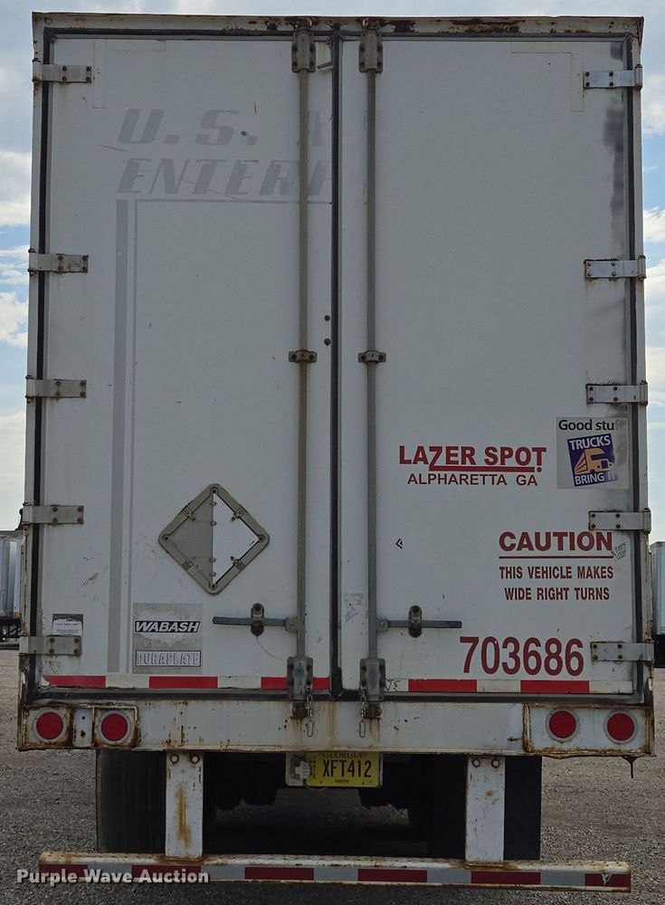 image for item DF8599 2007 Wabash DVCVHPC dry van trailer