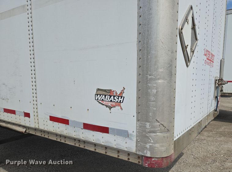 image for item DF8599 2007 Wabash DVCVHPC dry van trailer