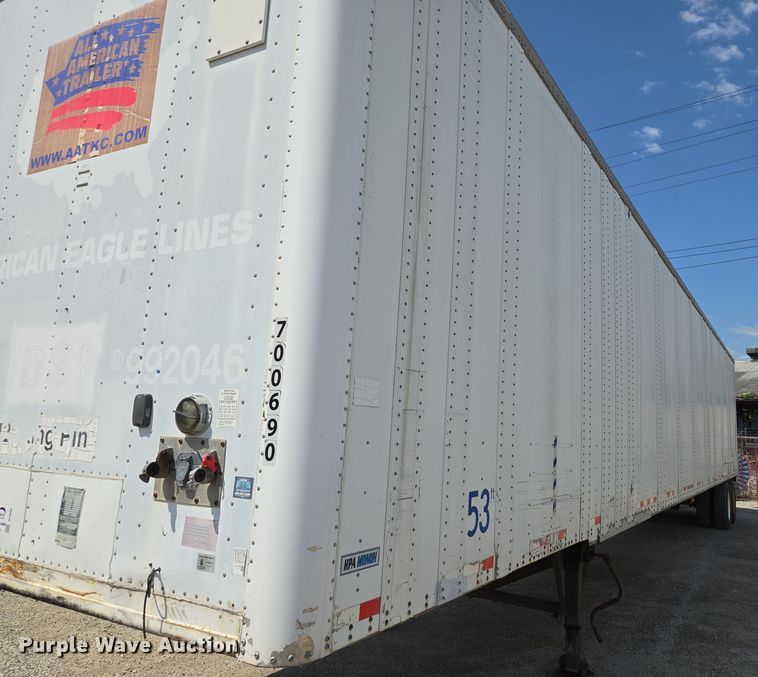 image for item DF8600 2002 Monon dry van trailer