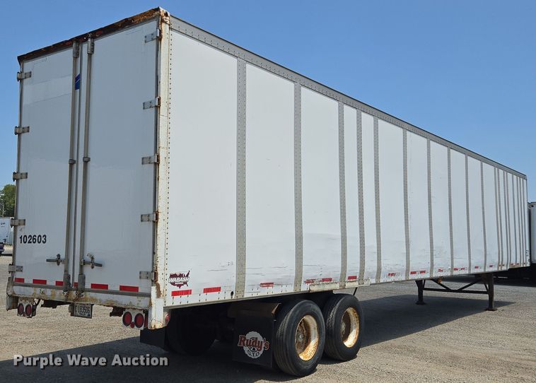 image for item DF8601 2002 Wabash Dry van trailer