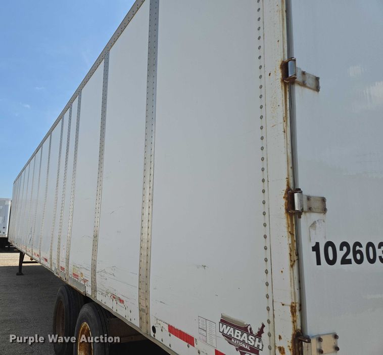 image for item DF8601 2002 Wabash Dry van trailer