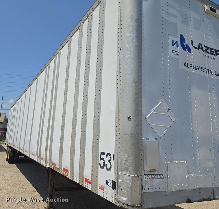 image for item DF8601 2002 Wabash Dry van trailer