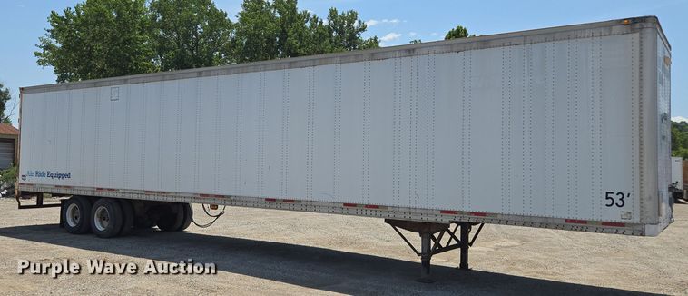 image for item DF8603 1998 Wabash dry van trailer