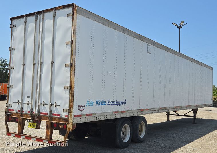 image for item DF8603 1998 Wabash dry van trailer