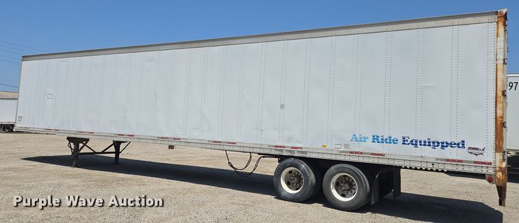 image for item DF8603 1998 Wabash dry van trailer