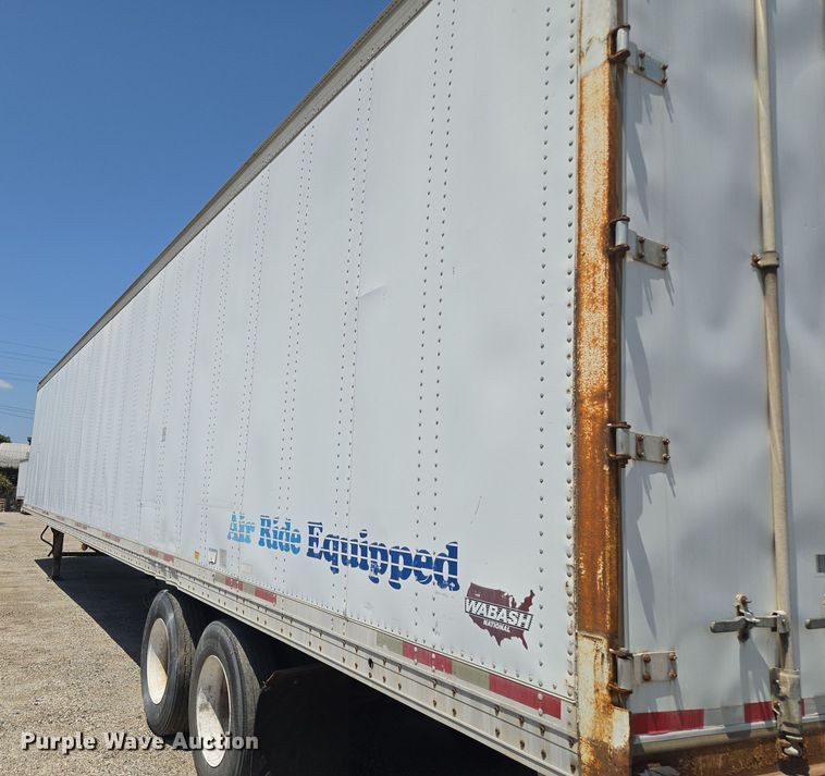 image for item DF8603 1998 Wabash dry van trailer