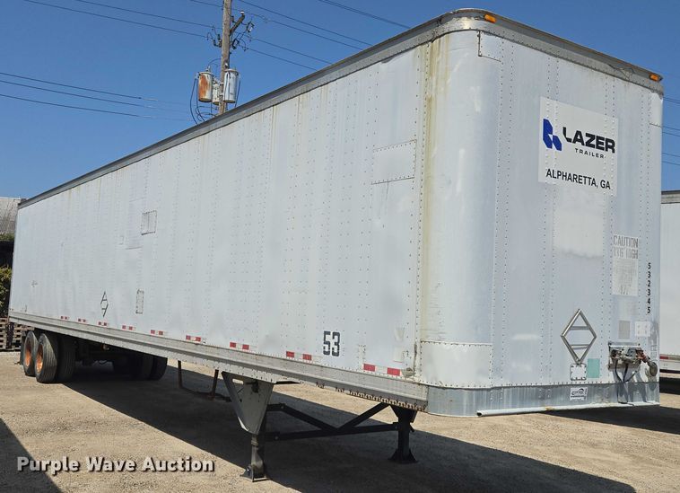 image for item DF8604 1996 Pines dry van trailer