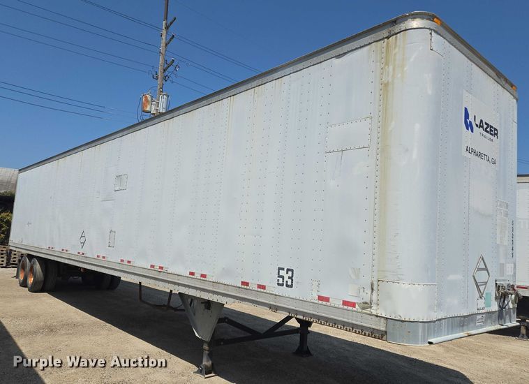 image for item DF8604 1996 Pines dry van trailer