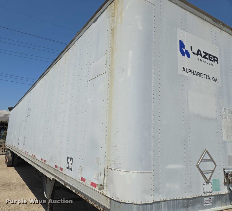 image for item DF8604 1996 Pines dry van trailer