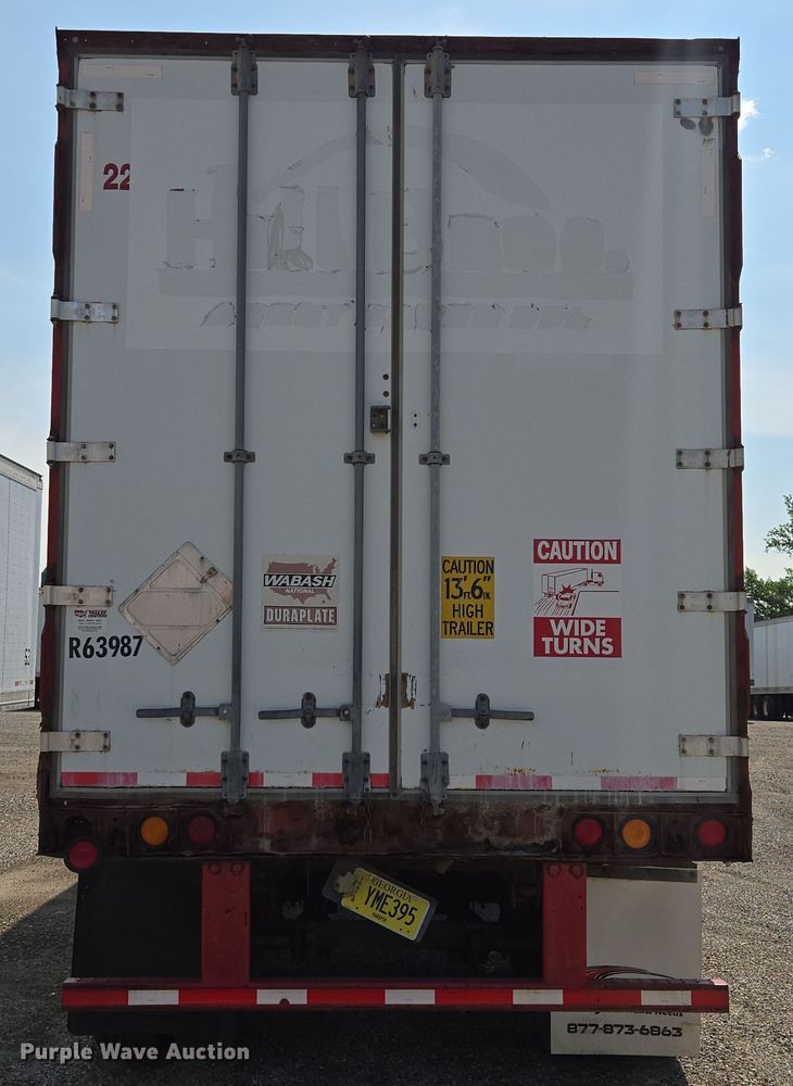 image for item DF8605 2009 Wabash dry van trailer