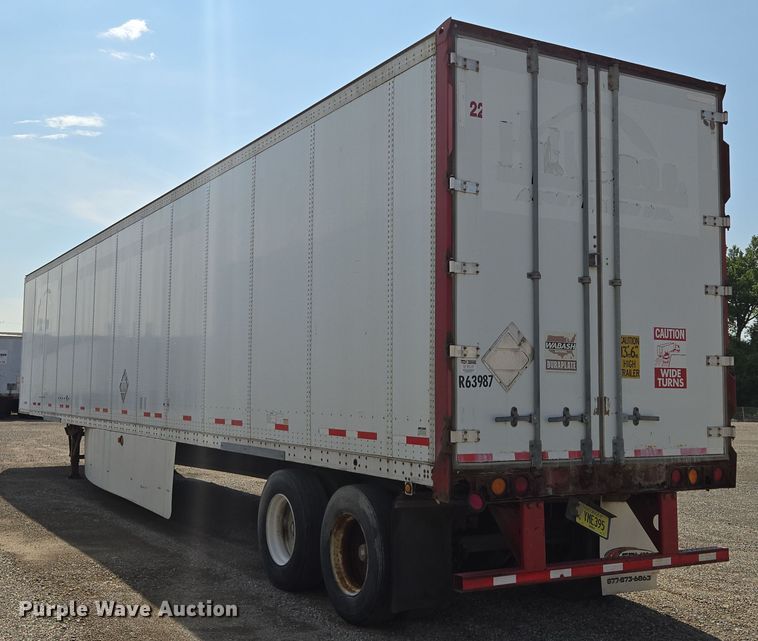 image for item DF8605 2009 Wabash dry van trailer