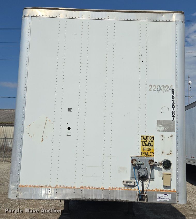 image for item DF8605 2009 Wabash dry van trailer
