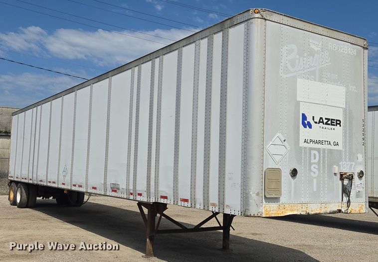 image for item DF8608 1997 Wabash dry van trailer