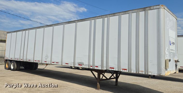 image for item DF8608 1997 Wabash dry van trailer
