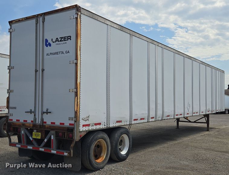 image for item DF8608 1997 Wabash dry van trailer