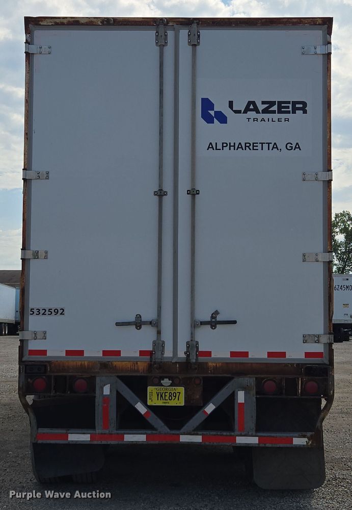 image for item DF8608 1997 Wabash dry van trailer