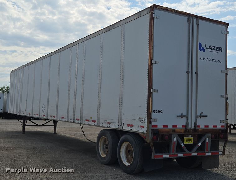 image for item DF8608 1997 Wabash dry van trailer