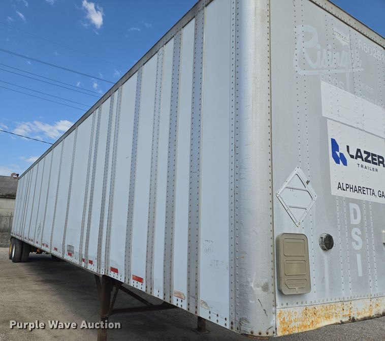 image for item DF8608 1997 Wabash dry van trailer