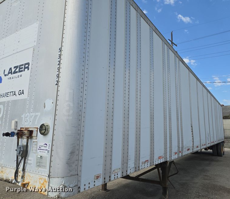 image for item DF8608 1997 Wabash dry van trailer