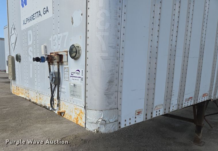 image for item DF8608 1997 Wabash dry van trailer