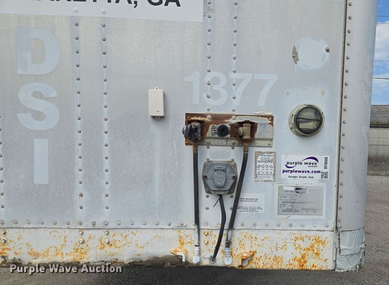 image for item DF8608 1997 Wabash dry van trailer