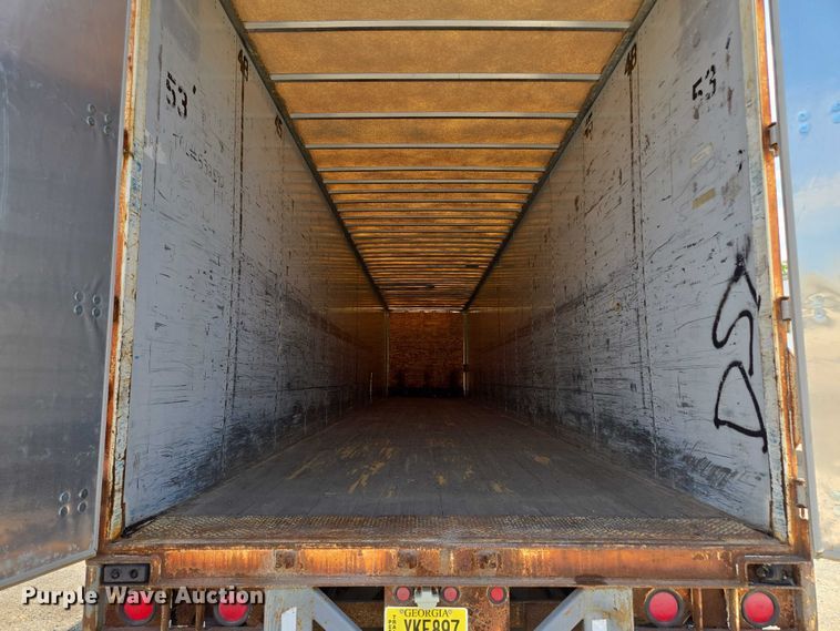 image for item DF8608 1997 Wabash dry van trailer