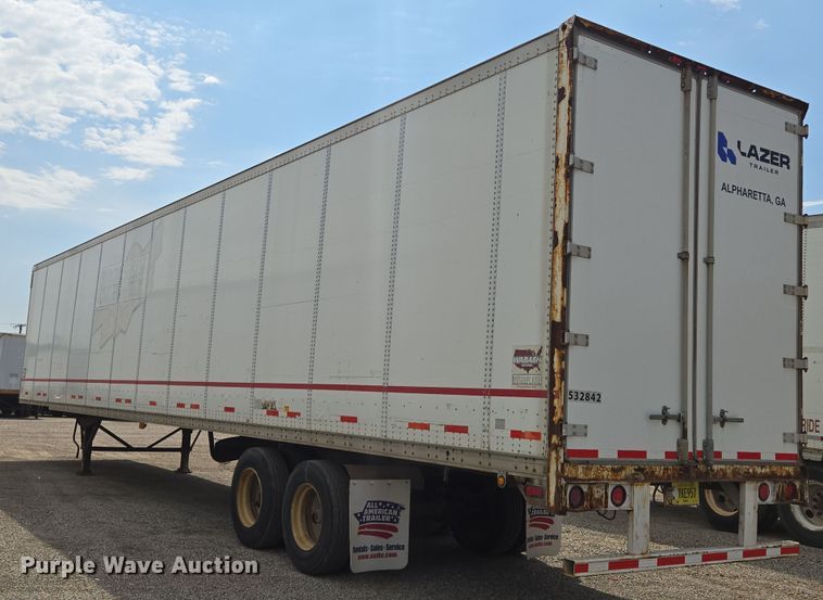 image for item DF8609 2002 Wabash DVCVHPC dry van trailer