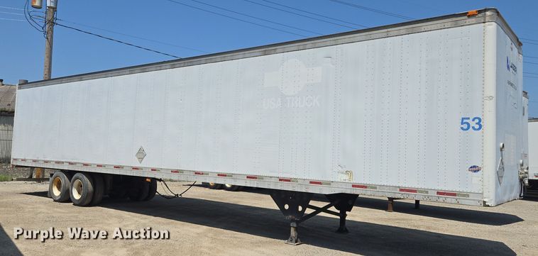 image for item DF8610 1999 Utility Trailers VS2DC dry van trailer