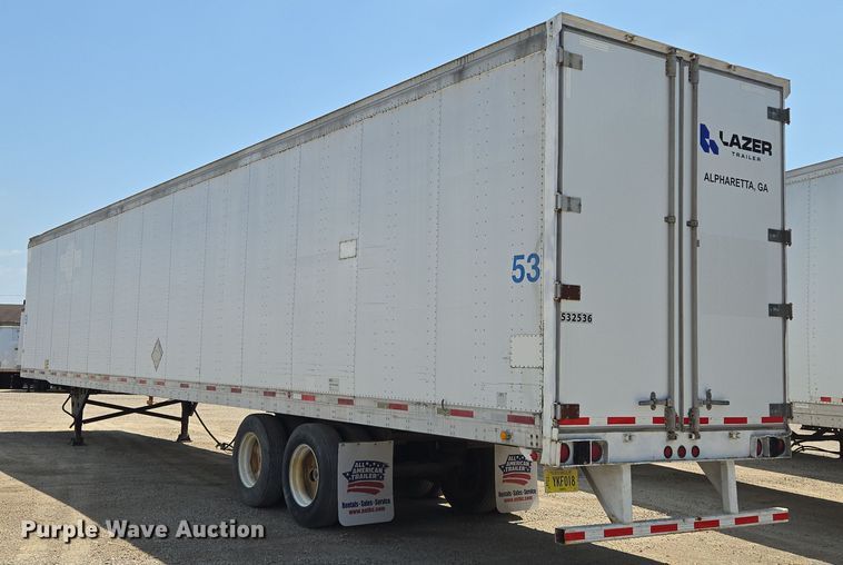 image for item DF8610 1999 Utility Trailers VS2DC dry van trailer