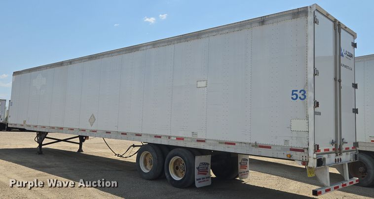 image for item DF8610 1999 Utility Trailers VS2DC dry van trailer