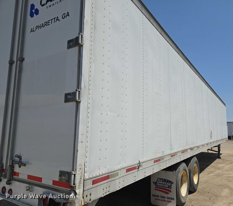 image for item DF8610 1999 Utility Trailers VS2DC dry van trailer